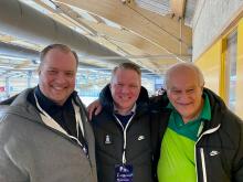 Helgi Páll, Anders Larsson og Joaquin De la Garma